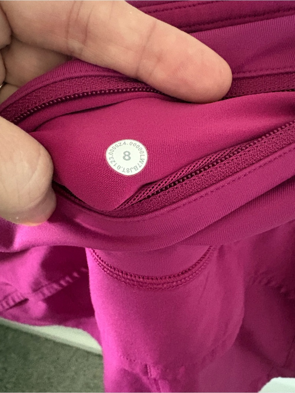 lululemon Speed Up Mid-Rise Short in Magenta Purple 4” Size 8 - Picture 8 of 10